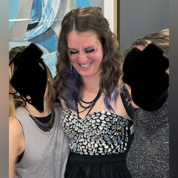 Rhinestone corset 2xl (fits M/L) - Picture 11 of 11